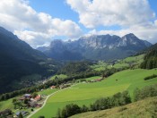 Blick zu den Mühlsturzhörner und dem Klausbachtal