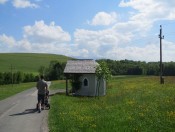 Mit dem Kinderwagen zurück nach Voggenberg