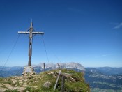 Das Gipfelkreuz am Kitzbüheler Horn befindet sich nicht an der höchsten Stelle