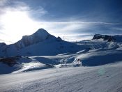 Wir blicken auf das Kitzsteinhorn und den Maurerkogel