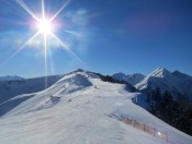 Blick vom Fulseck Richtung Kreuzkogel