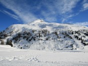 Blick auf den Kreuzkogel in Sportgastein