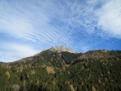 Vom Präbichl blicken wir auf die Leobner Mauer