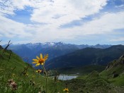 Speichersee auf der Schlossalm und Ankogelgruppe