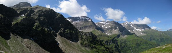 Geiselkopf und die Ostseite vom Schareck