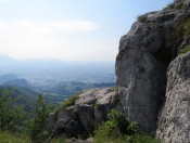 Tiefblick auf die Stadt Salzburg