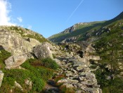 Herrlich angelegte Wanderpfade am Bockhartsee