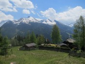 Blick von der Poserhöhe auf Graukogel und Feuersang