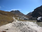 Bald erreichen wir die Bergstation des Gornergrats auf 3100 m