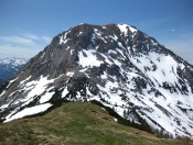 Der Rötelstein von der Eiskarlschneid - Sulzenschneid aus