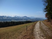 Schertan Aussicht auf Hochkalter, Untersberg, Gaisberg und Staufen