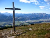 Blick vom Schlenken auf das Salzachtal und den Untersberg