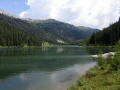 Der wunderbar gelegenen Schlierersee im Lungau