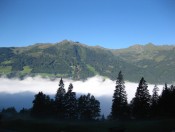 Blick vom Annencafe zur Schlossalm