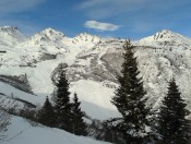 Blick auf die Schlossalm vom Ochsenriedl