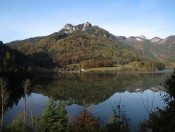 Blick vom Schwarzensee Richtung Schafberg