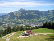 Die Seidlalm oberhalb von Kitzbühel