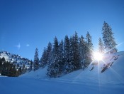 Schöne Pistentour auf das Fulseck in Dorfgastein