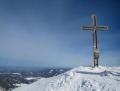 Gipfelglück bei unserer Hintersee Skitour