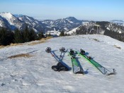 Blick von der Loibersbacher Höhe Richtung Salzburg