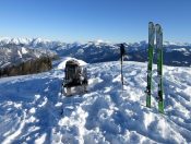 Herrlicher Panoramablick vom nahe gelegenen Sonnwendstein