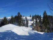 Unsere Skitour führt uns vom Hirscheck zum Toten Mann