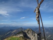 Nach gut 2 Stunden erreichen wir den Gipfel vom Sonntagshorn