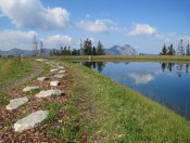 Am Barfußweg vom Spiegelsee