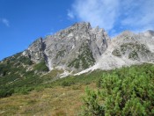 Der Wanderweg führt uns rund um die Taghaube