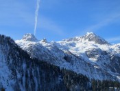 Blick auf den Großen Breitstein im Tennengebirge
