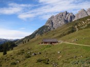 Auf der Widdersbergalm mit den Vier Hütten