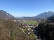 Blick über Bad Reichenhall bis nach Salzburg