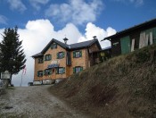 Das Heinrich Kiener Haus am Hochgründeck in den Fritztaler Alpen