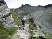 Die Wanderung zur Stüdlhütte wird etwas felsiger