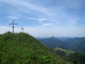 Blick vom Regenspitz auf den Feichtensteinalm