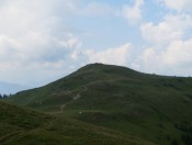 Blick vom Schneeberg auf das Schneebergkreuz