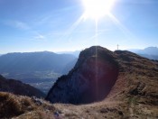 Blick vom Zwiesel auf den Zennokopf