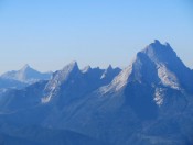 Der Watzmann mit der Schönfeldspitze