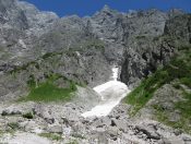 Ein herrlicher Blick auf die Watzmann Wände