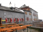 Auf der Terrasse vom Watzmannhaus