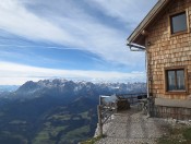 Eine wunderschöne Aussichtsloge im Tennengebirge