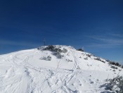 Die letzten Meter zum Gipfel vom Wieserhörndl