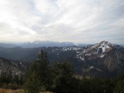 Blick auf den Zahmen und den Wilden Kaiser