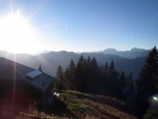 Wir erreichen die Zwiesel Hütte in den frühen Morgenstunden