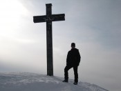 Das Gipfelkreuz am Zwölferhorn