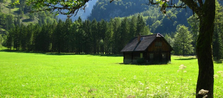 Wanderung mit dem Kinderwagen vom Leopoldsteinersee in die Seeau