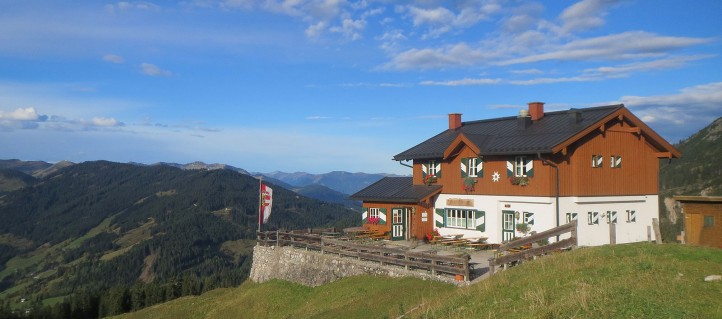 Wanderung zur herrlich gelegenen Erichhütte am Fuße des Hochkönigs