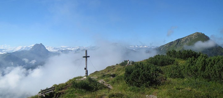 Wunderschöne Aussicht vom Gaisberg in Kirchberg in den Kitzbüheler Alpen