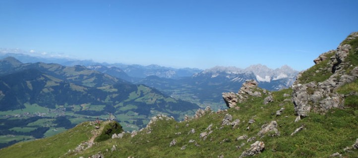 Herrliche Wanderwege am Kitzbüheler Horn mit tollem Ausblick