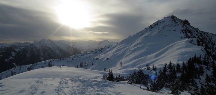 Skitour auf das Grießenkareck bei Flachau in den Radstaedter Tauern